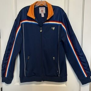 Buffalo David Bitten FIKE  Navy Retro Style Zip front Jacket Men’s XL